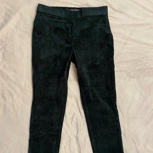 Gloria Vanderbilt Women's Medium Green Corduroy Leggings